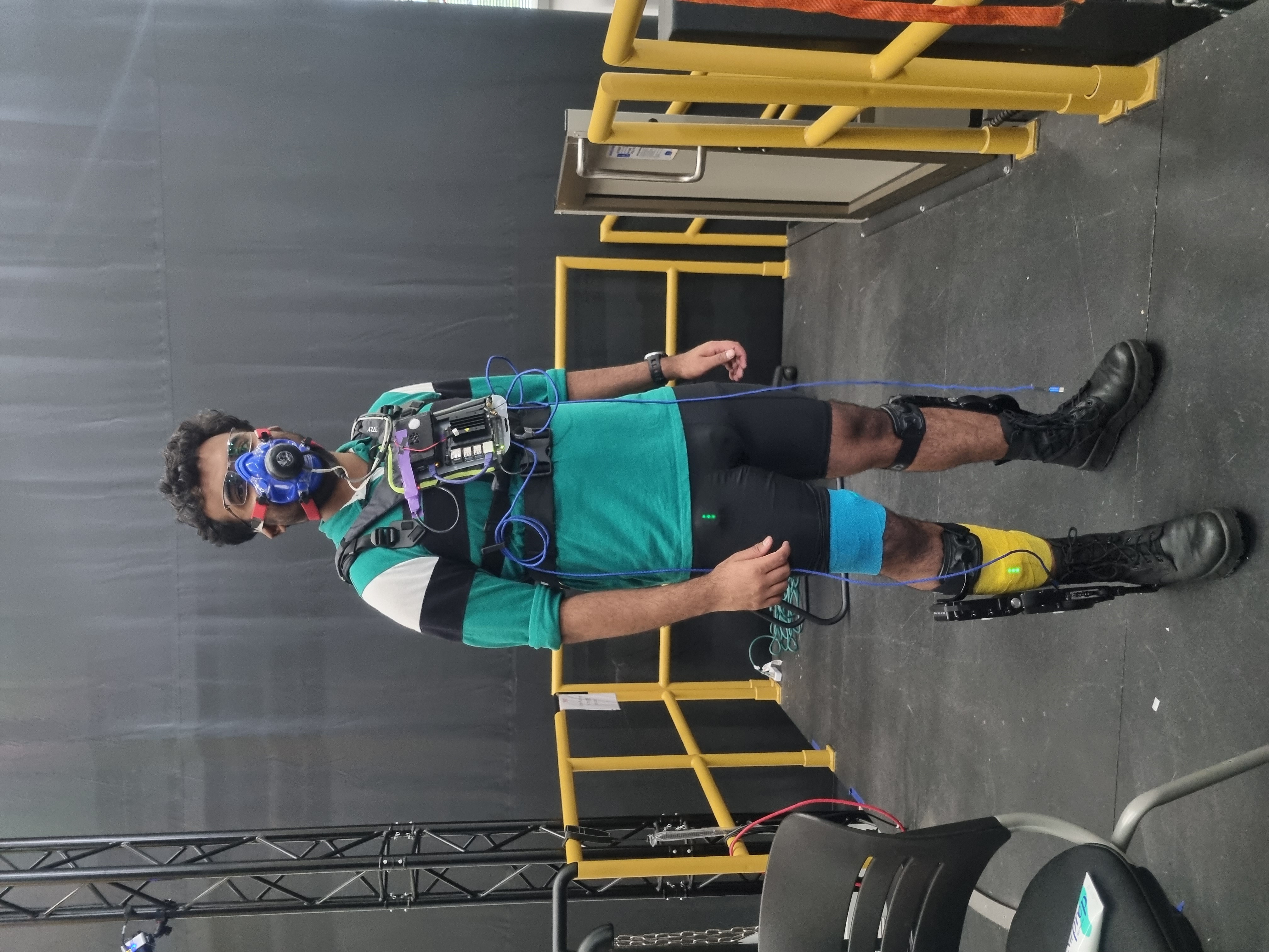 Ankle exoskeleton device